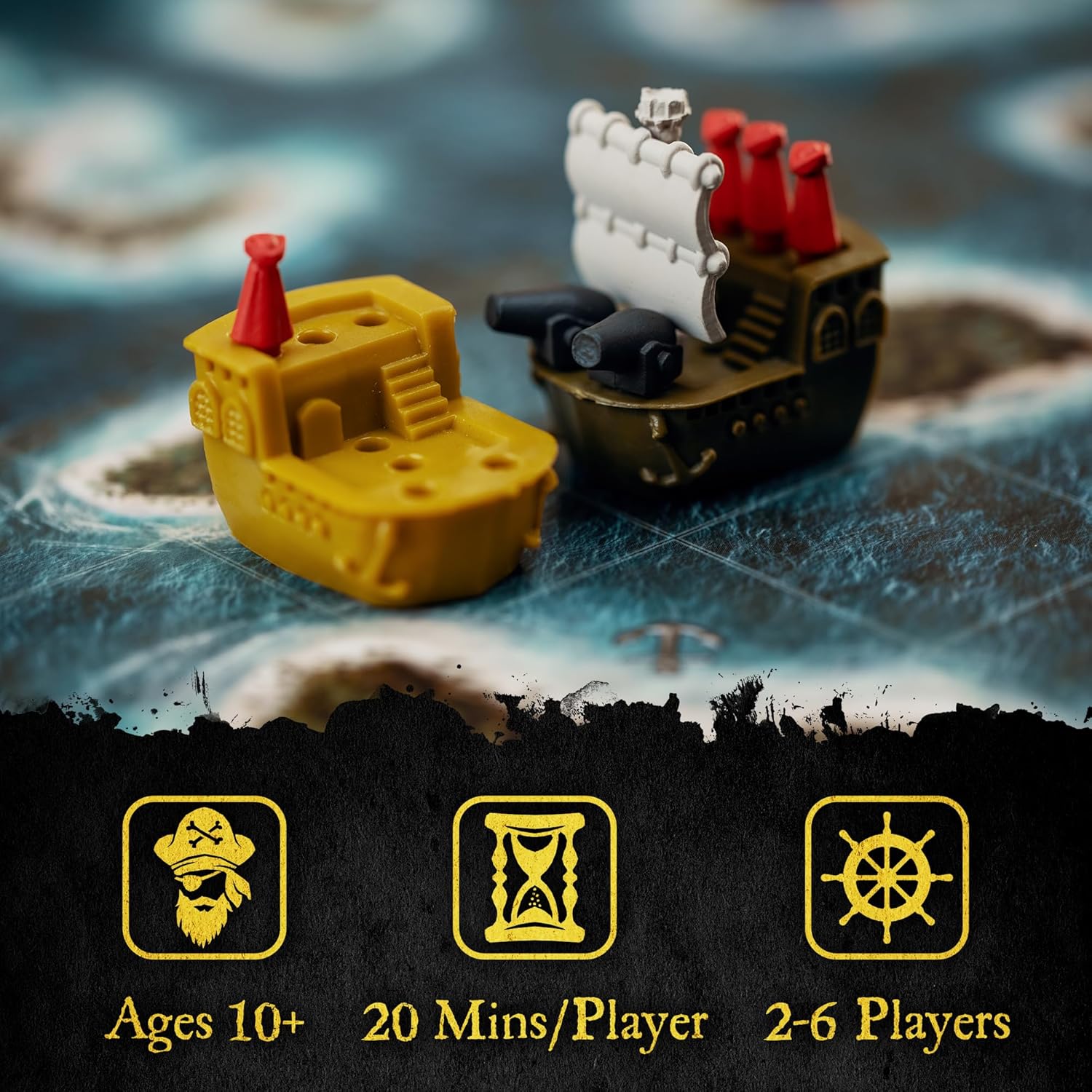 Plunder Board Game Components